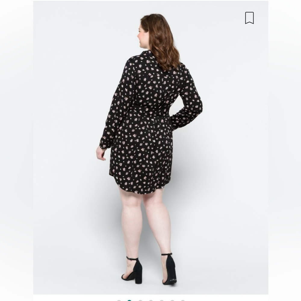 EUC Pretty Shirt Dress 🌸 - Picture 2 of 13